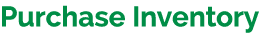 Purchase Inventory 