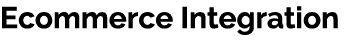 Ecommerce Integration