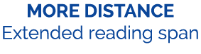 MORE DISTANCE Extended reading span